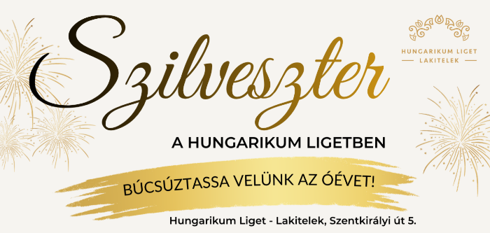 Szilveszter - Búcsúztassa velünk az óévet!